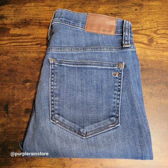 Madewell Jeans Size 28 Skinny 10" High Rise Tummy Control Medium Wash Denim - Picture 3 of 12